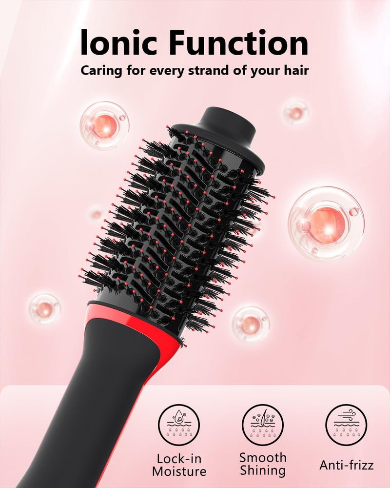 Umeely Plus 2.0 Hair Dryer Brush Blow Dryer Brush in One, 2'' Oval Brush Head Hot Air Brush Styler & Volumizer with Ionic Technology, NTC Smart Temp Control for Smooth, Frizz-Free, Shiny Hair - Image 3