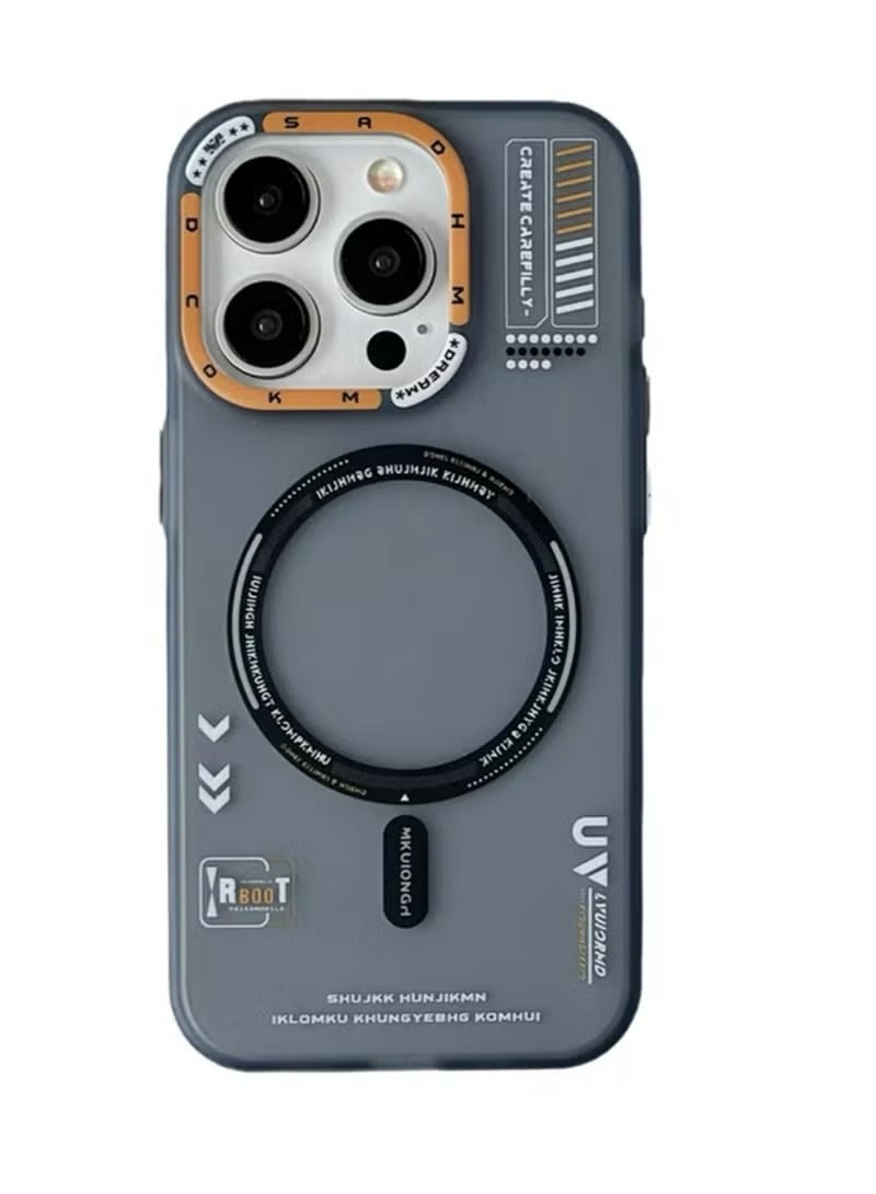 X-level Magnetic for iPhone 15 Pro Max Case [Compatible with Magsafe & Military-Grade Protection] Slim Protective Translucent Matte iPhone 15 Pro Max Phone Case 6.1 inch, Dark Grey - Image 1