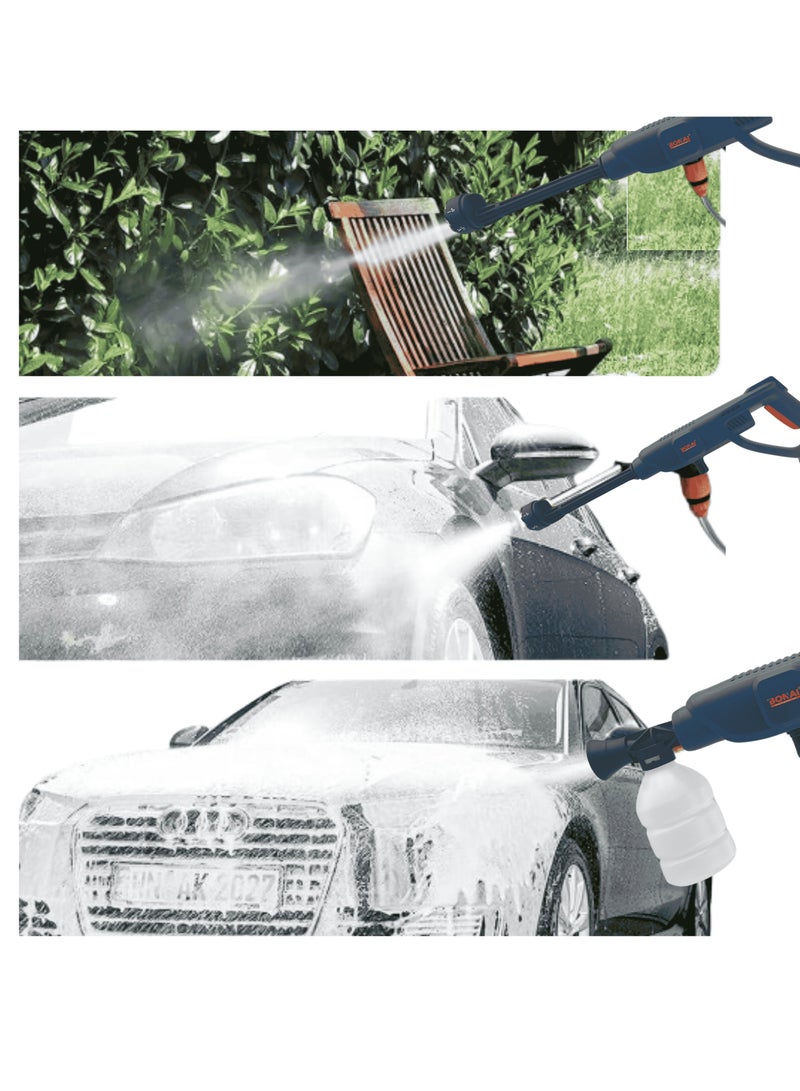 BONAI BN-HK45 Cordless Portable Pressure Washer 168VF 7.0Ah Lithium Battery High Pressure Car & Home Washer - Image 4