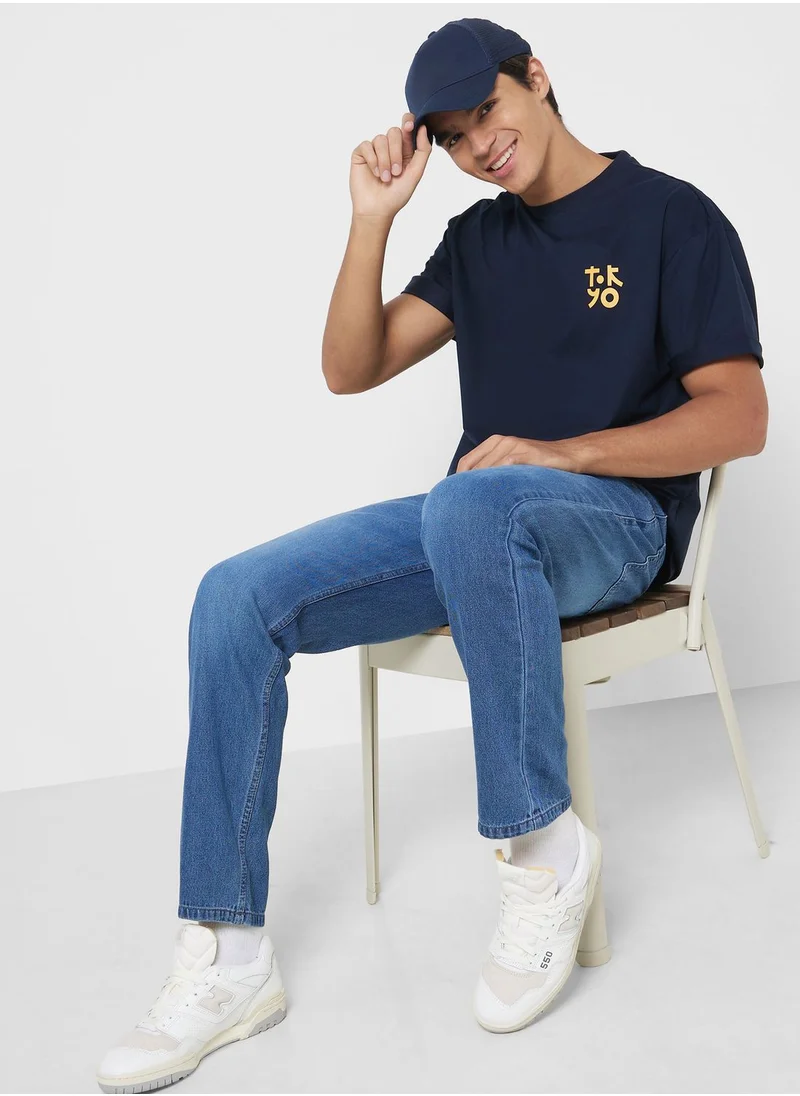 Seventy Five Casual Oversized T-Shirt