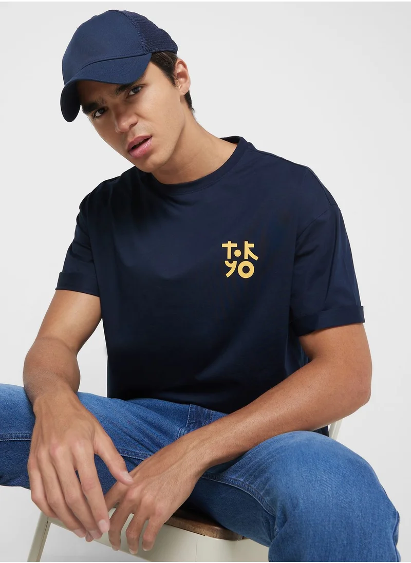 Seventy Five Casual Oversized T-Shirt