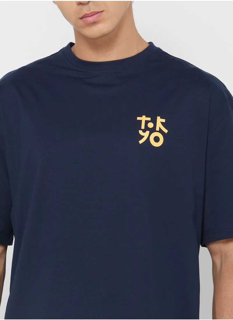 Seventy Five Casual Oversized T-Shirt