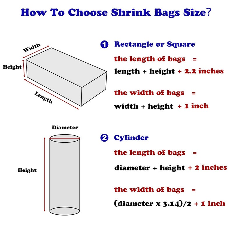 Morepack Shrink Wrap Bags,12x16 Inches 20 Pcs PVC Clear Heat Seal Shrink Wrap for Book, Bath Bombs, Film DVD/CD, Candles, Shoes, Soap, Bottles, Crafts and DIY Crafts - Image 3