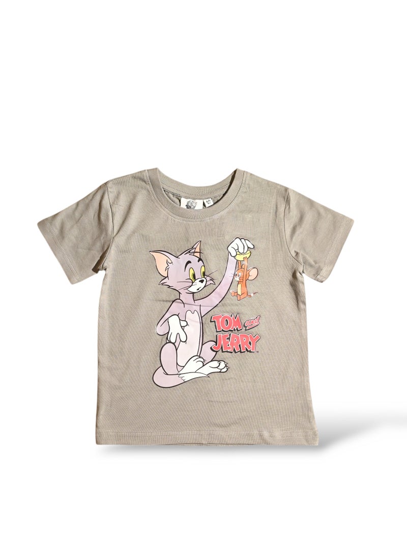 Tom And Jerry TOM & JERRY - ‬‪BOYS SHORT SLEEVE PAJAMA SET‬  - Image 2