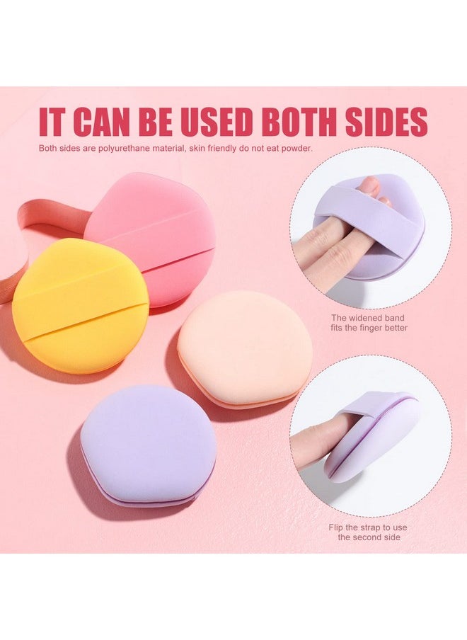 BS مول إسفنجة الأساس من Bs-Mall Blender Sponge للمكياج السائل والكريمي والبودرة، عبوة من 4 قطع متعددة الألوان  - Image 5