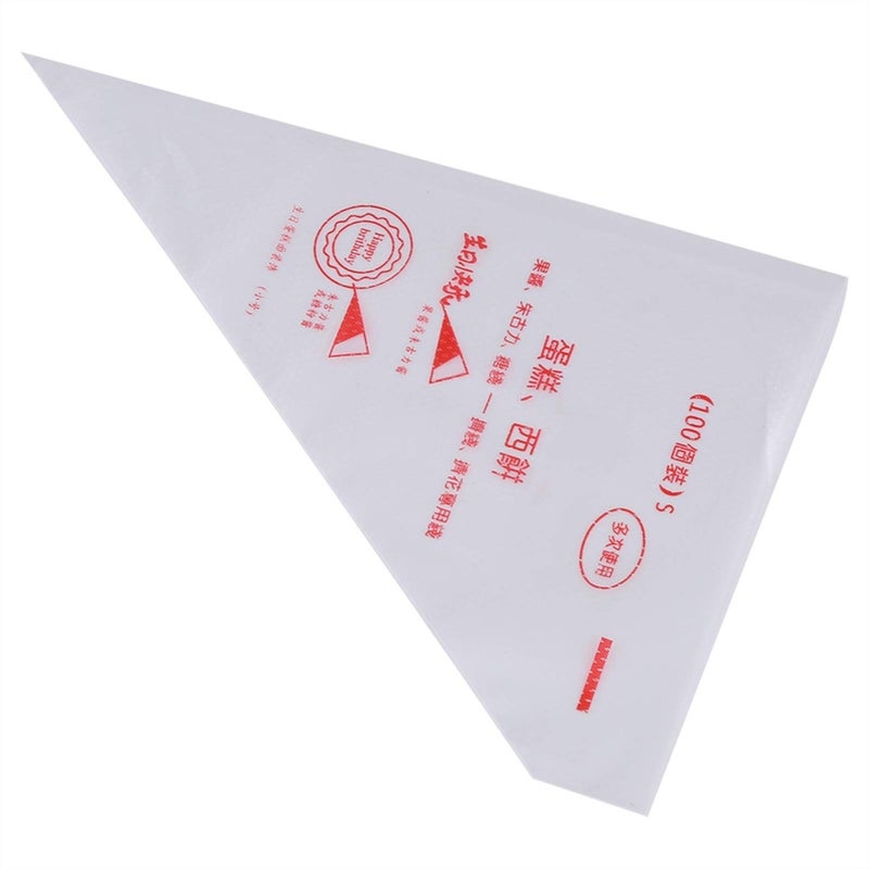 100 Pcs Food Grade Plastic Icing Piping Bags Pastry Fondant Cake Decorating Tool Small - Image 5