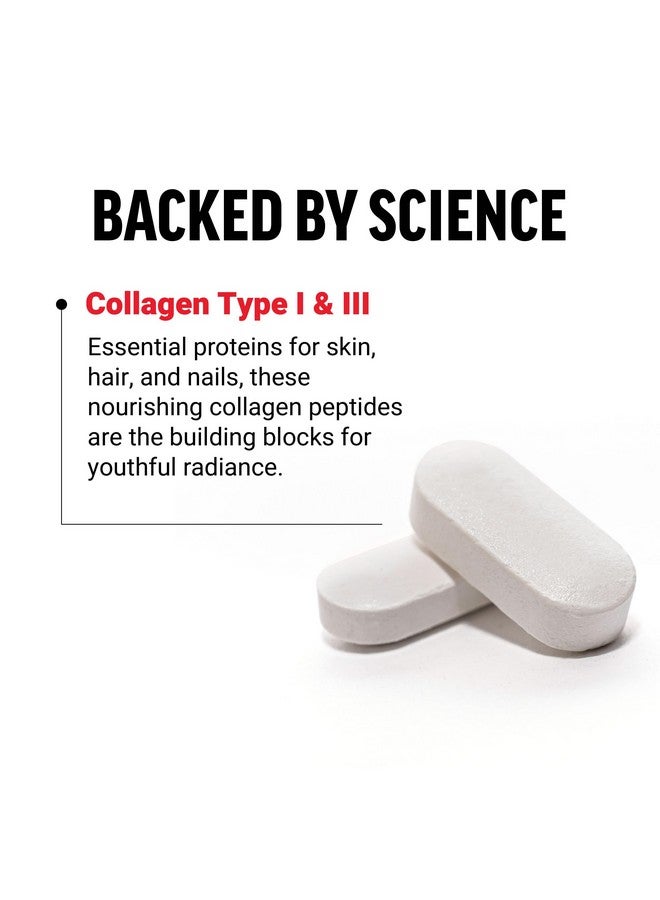 FORCE FACTOR Collagen Peptides, Collagen for Women and Men Made with Hydrolyzed Bovine Collagen Type 1 & 3 for Healthy Hair, Skin, Nails, & Joints, Premium Quality, Non-GMO, 120 Collagen Pills - Image 3