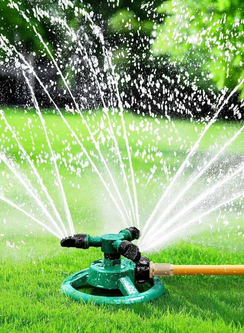 Generic Sprinklers for Yard, Water Sprinkler for Lawn, 360 Degree Rotating Lawn Sprinkler for Yard Large Area, Yard Sprinklers for Kids, Pets Playing  - Image 1
