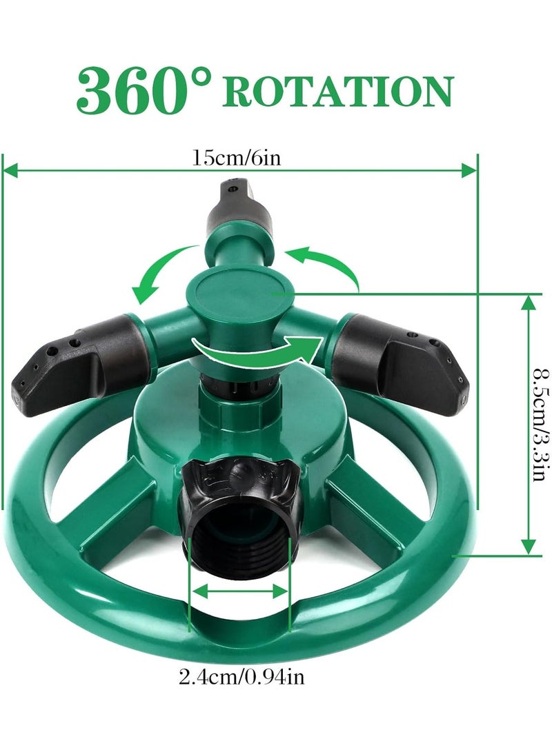 Generic Sprinklers for Yard, Water Sprinkler for Lawn, 360 Degree Rotating Lawn Sprinkler for Yard Large Area, Yard Sprinklers for Kids, Pets Playing  - Image 2