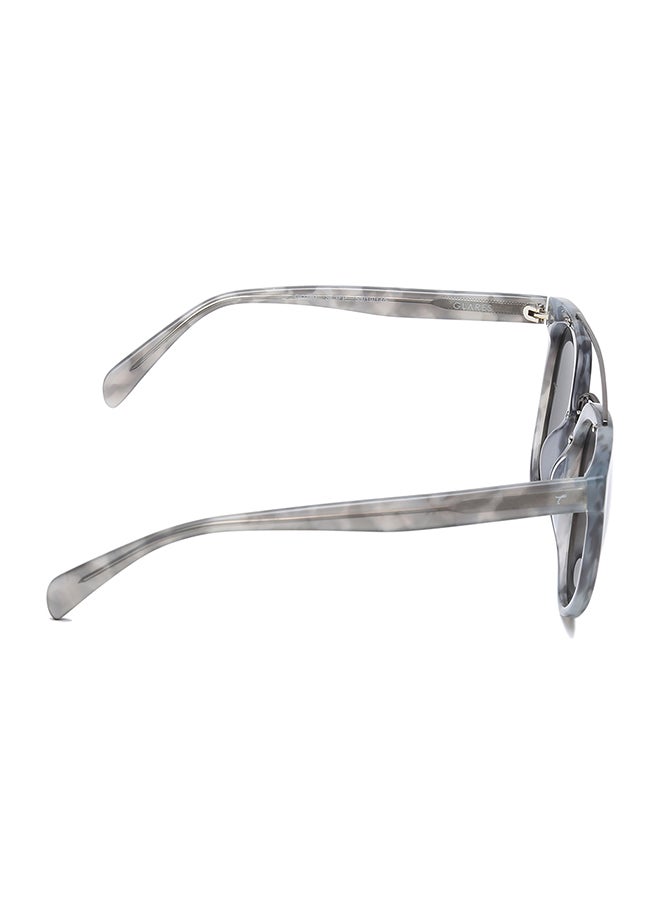 تيتان نظارة شمسية نسائية مستديرة رمادية - Image 3