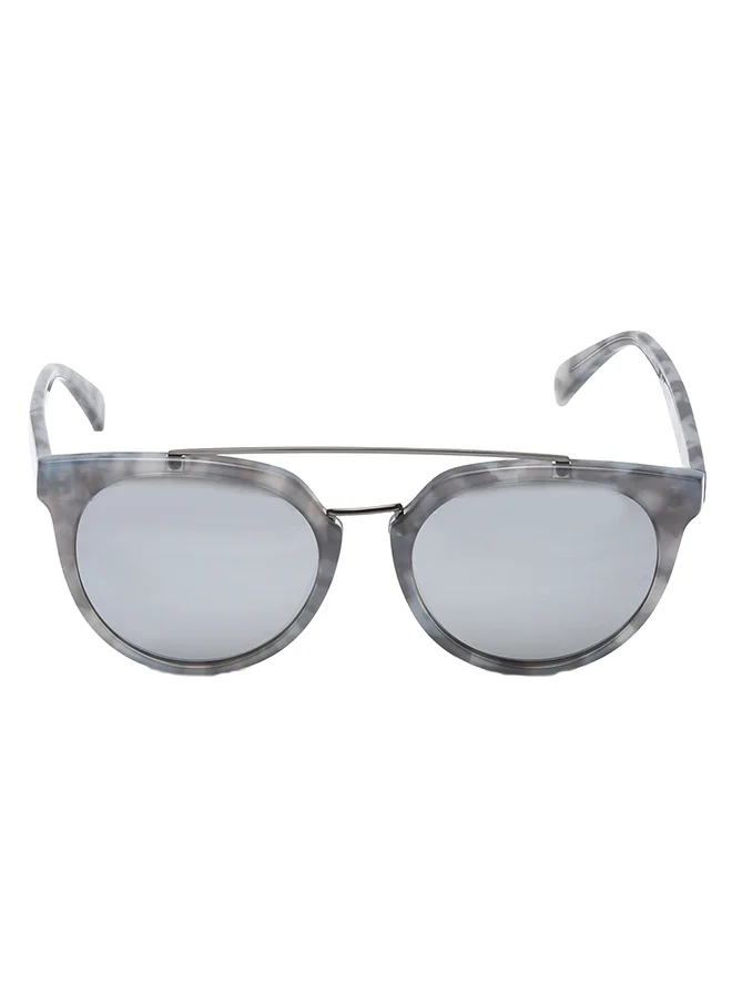 تيتان Grey Round Women Sunglasses