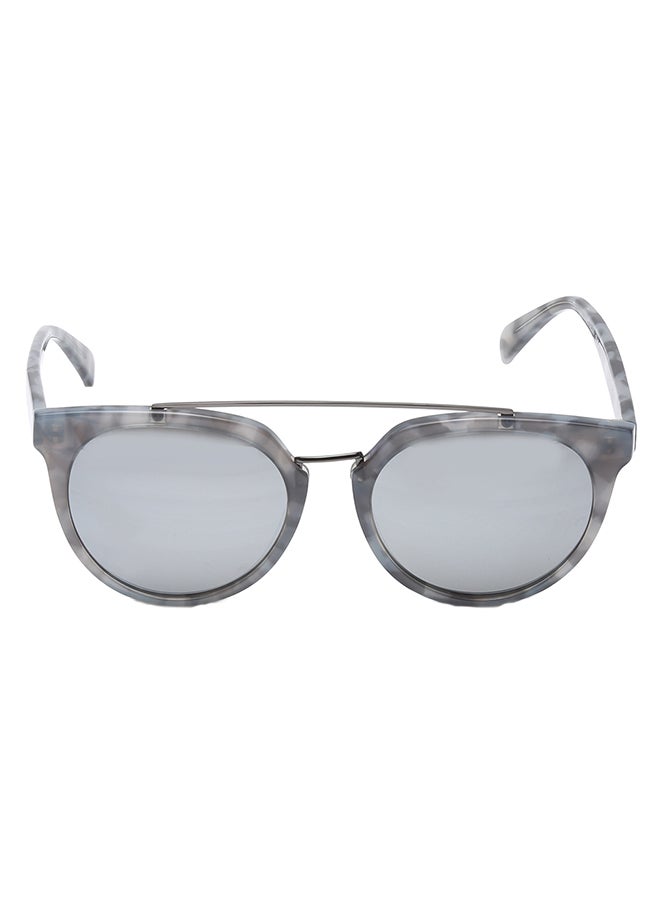 تيتان نظارة شمسية نسائية مستديرة رمادية - Image 1