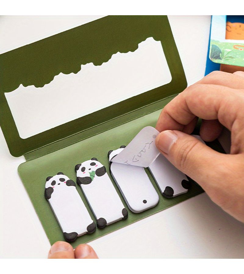 Memo Sticky Notes Cute Animal Series 900 Pcs Portable Memo Pad Set - Image 4
