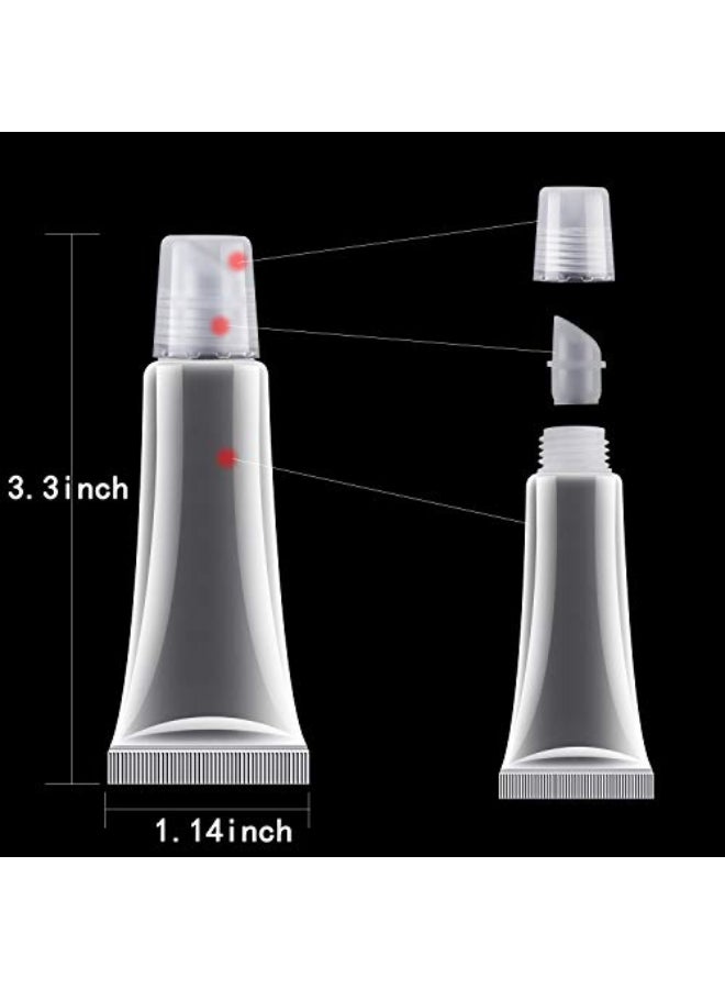 HRLORKC 200Pcs 10ml Empty Tubes Lip empty lip gloss containers for Lip Gloss Balm Cosmetic - Image 4