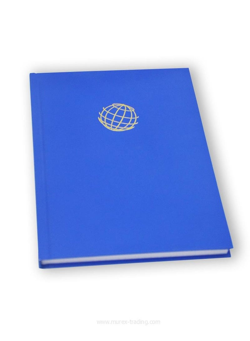 Libra دفتر تسجيل أزرق 144 ورقة A4-3QRL - Image 1