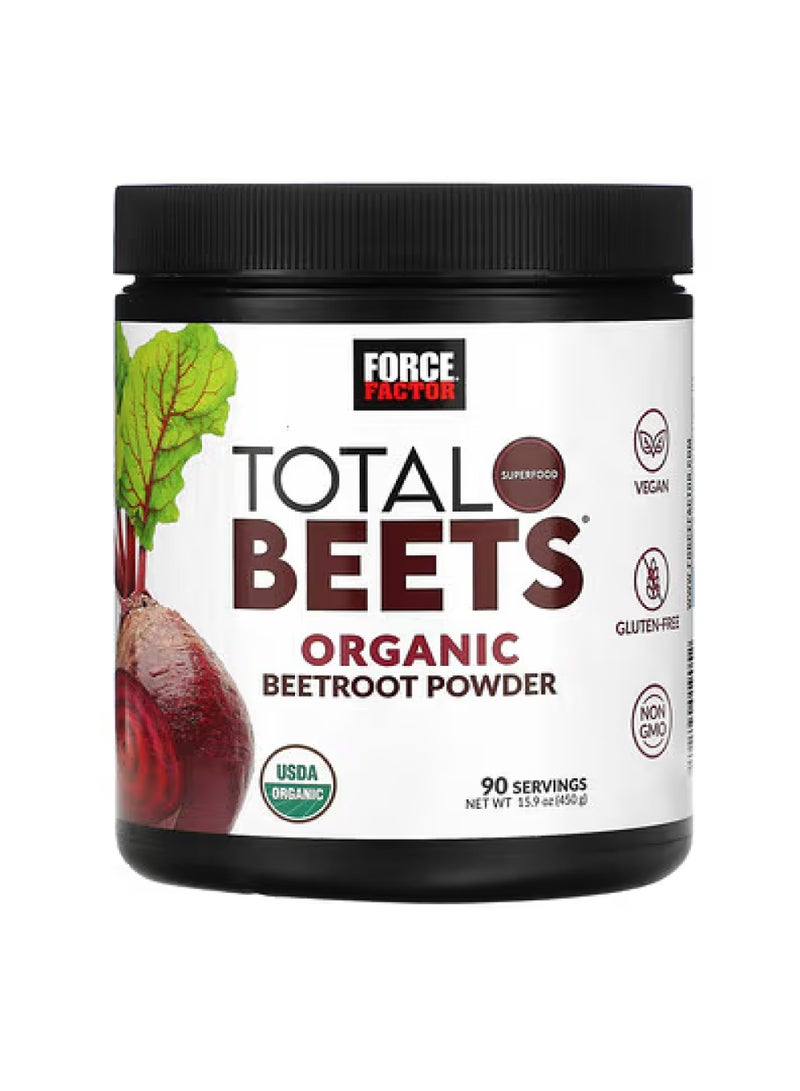 Total Beets®, Organic Beetroot Powder, 15.9 oz (450 g)