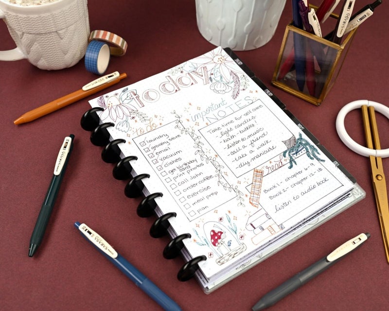 Zebra Pen قلم جيل زيبرا بن ساراسا كليب قابل للسحب، 0.5 مم نقطة رفيعة، ألوان حبر عتيقة متنوعة فاتحة وداكنة، قائم على الماء، مثالي للمكتب والمدرسة، المذكرات، تدوين الملاحظات واستخدام المخطط، 10-pack (47510) - Image 4