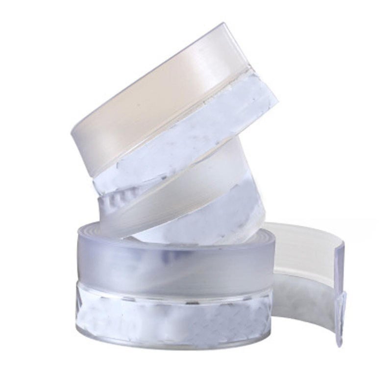 Transparent Windproof Silicone Sealing Strip Bar Door Sealing Strip 100x3.5x0.5 clear - Image 3