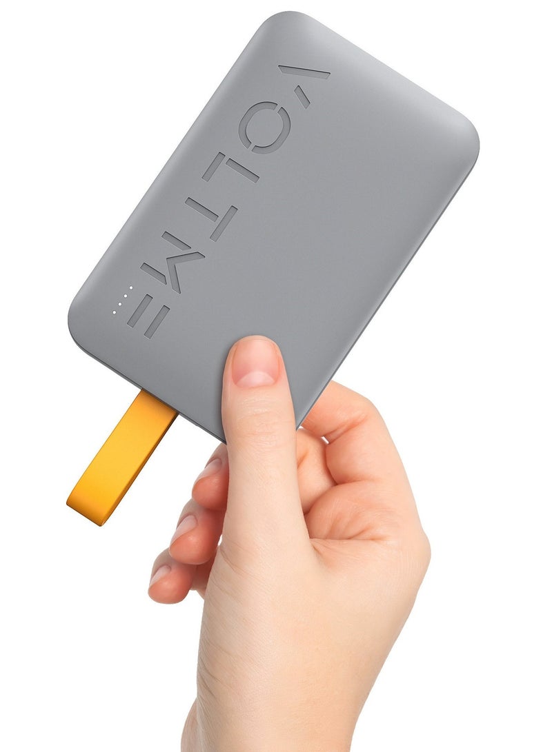CALUS P107 MAX 10500mAh Portable Power Bank with 4 Built-in Fast Charging Cables (Lightning, Type-C, Micro-USB, USB) – 12W Ultra-Slim External Battery Pack for iPhone, Samsung, and Android - Image 3