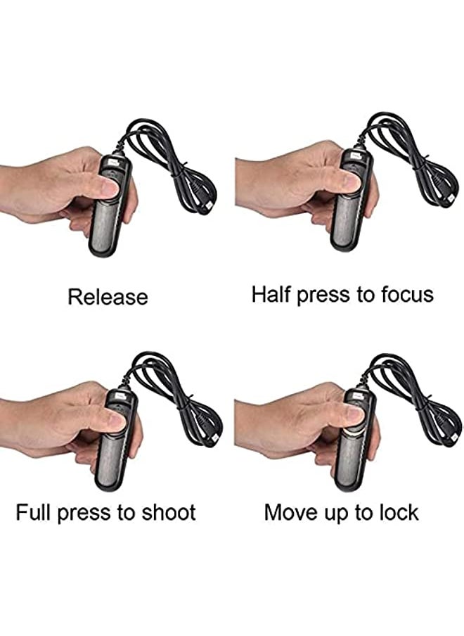 RM-VPR1 Shutter Release Remote Control Cable For Sony A7 A7C A7R A7S A9 II III IV, a6000 a6100 a6300 a6400 a6500 a6600, and RX series