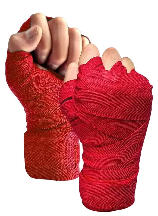 Zesen 3M Boxing Hand Wraps Pair, Elastic Inner Gloves for MMA Kickboxing Muay Thai Martial Arts Training - Image 1