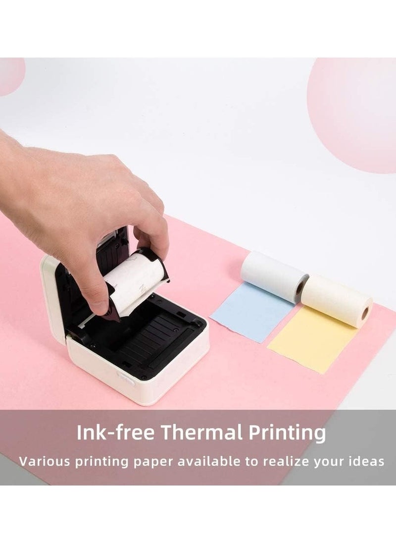 phomemo - Phomemo M02 Pro 300dpi High Resolution Wireless Bluetooth Thermal Printer Portable Mini Pocket Printer Thermal Photo Printer Mobile Printer Sticker Maker for iPhone and Android Phones - Image 1