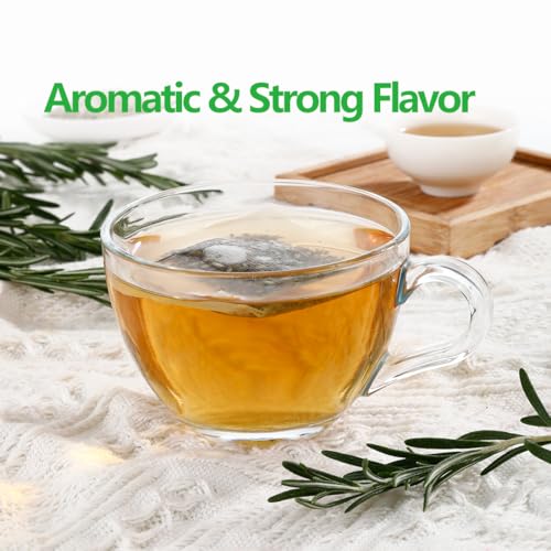 ULTHMOK Premium Rosemary Tea Bags, 100 Teabags. Made with 100% Pure Natural Rosemary Leaves,No Additives & Caffeine Free. - Image 2