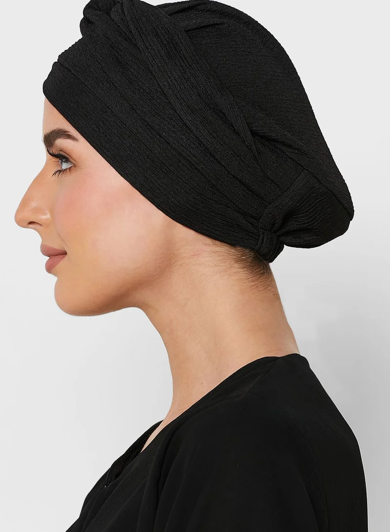 KASHKHA Stripe Double Look Turban