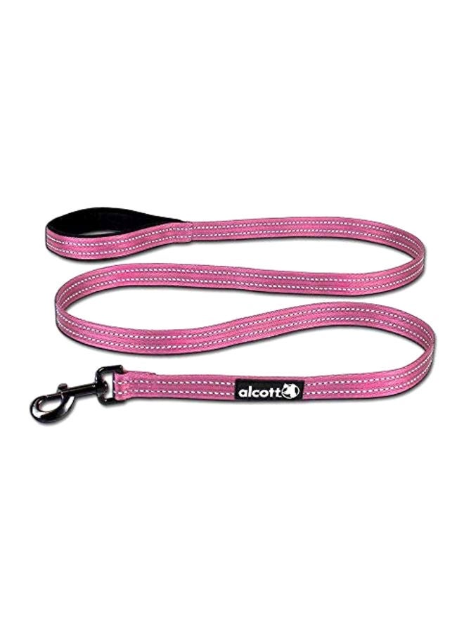 NIBEMINENT Adventure Dog Leash Pink/White M