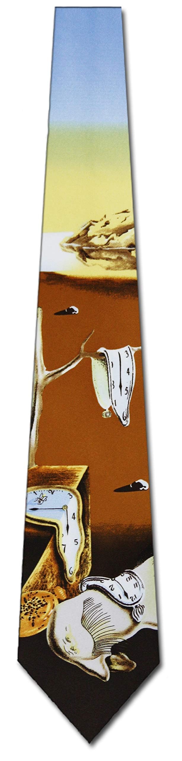 Three Rooker Time Warp Mens Ties Dali Neckties Art tie - Image 4