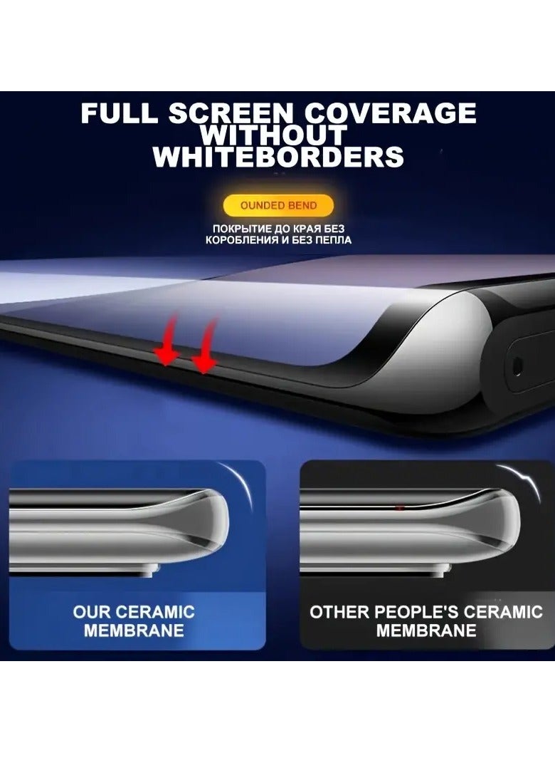 ELTRAZONE [2+2 Pack] Full-Cover 9H Tempered Glass Screen & HD Camera Lens Protector for Samsung Galaxy S24 Ultra | Anti-Scratch, Anti-Fingerprint, Case Friendly - Image 4