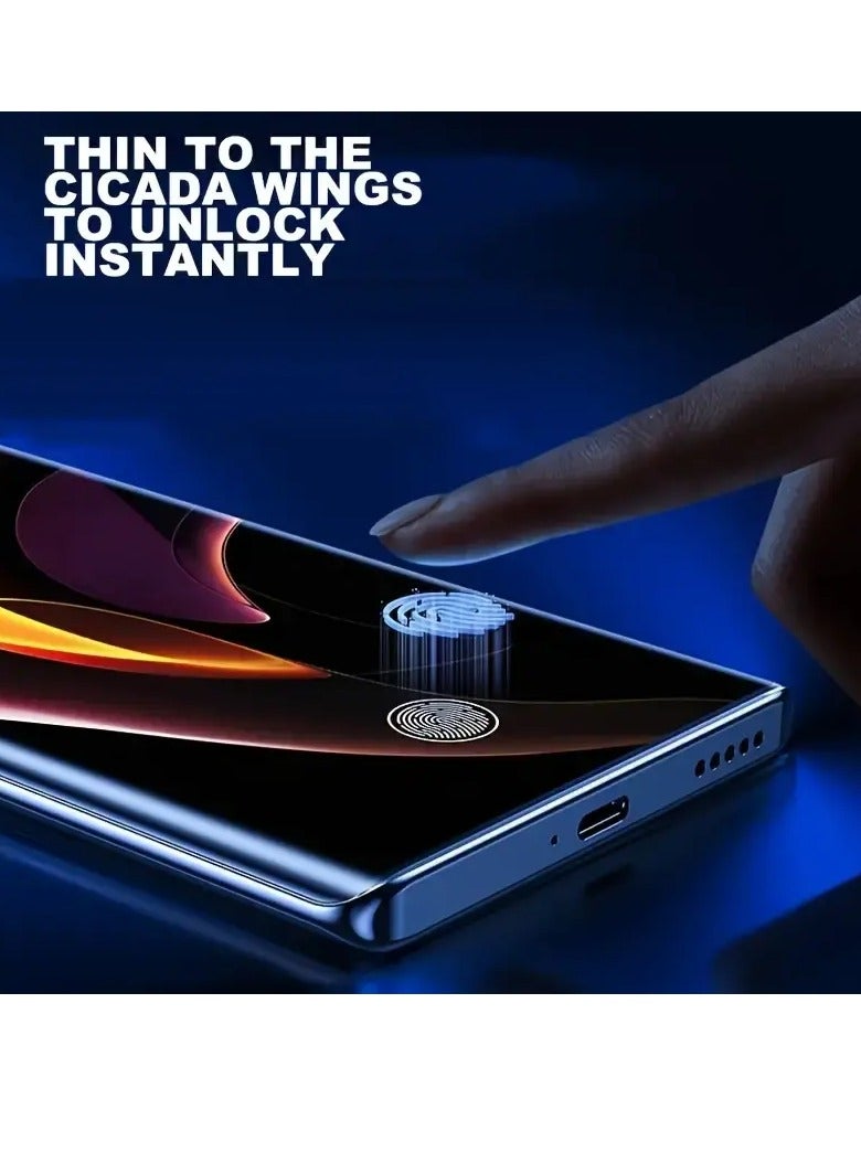 ELTRAZONE [2+2 Pack] Full-Cover 9H Tempered Glass Screen & HD Camera Lens Protector for Samsung Galaxy S24 Ultra | Anti-Scratch, Anti-Fingerprint, Case Friendly - Image 5