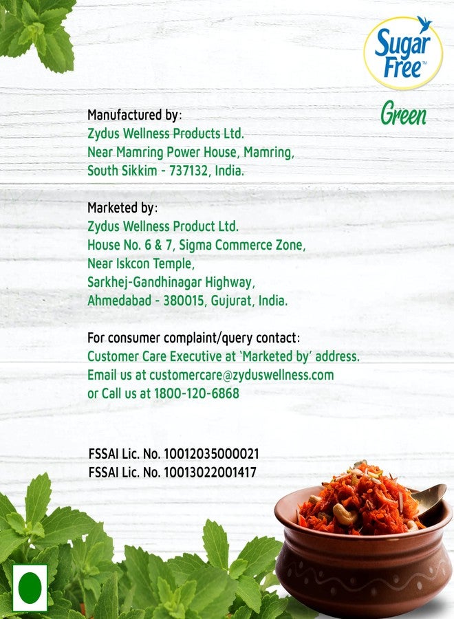 Sugar Free Green Stevia Pouch 400 g |100% Plant based Natural Sweetener | Equivalent to Sweetness from 1Kg Sugar | 100% Natural Stevia leaves| Sweet like Sugar but with zero calories - Image 4