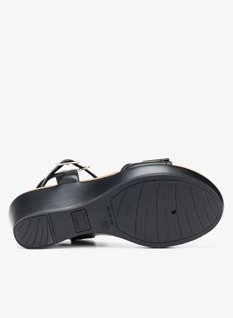 Bata  Ankle Strap Wedge Sandal for Women | Best Price UAE