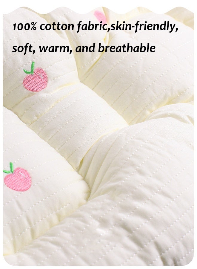 Aissiora Stroller seat cushion Infant high chair seat cushion Stroller spine pads Available on both sides High resilience Universally applicable in all seasons - Image 3