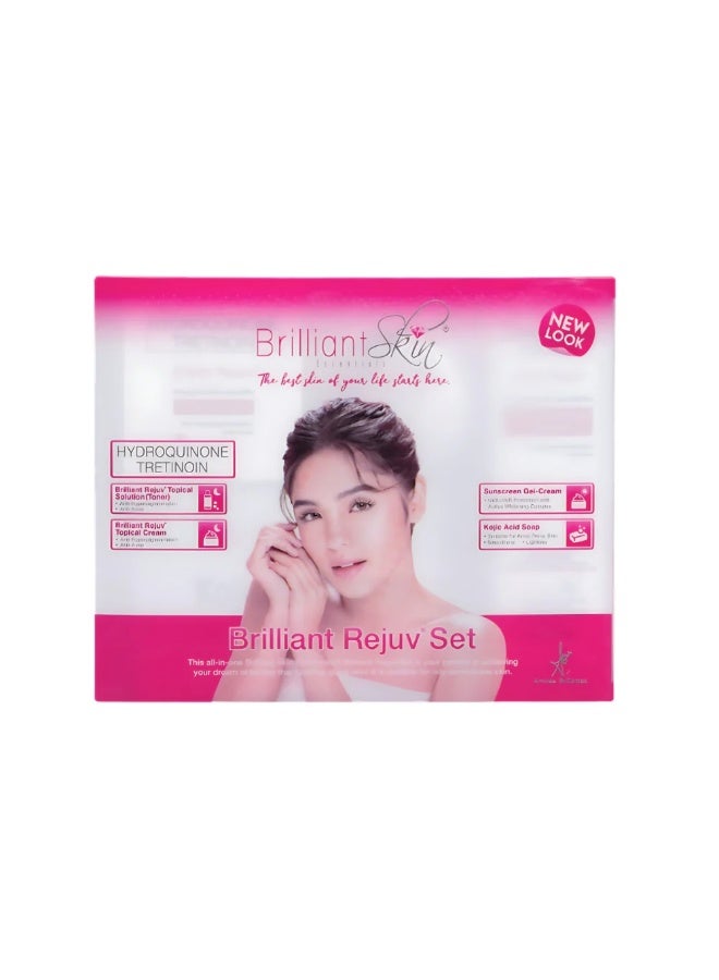 Brilliant Skin Rejuvenating Set – Whitening, Anti-Acne, and Skin Renewal Kit for Radiant Glow (4-in-1 Complete Kit) - Image 4
