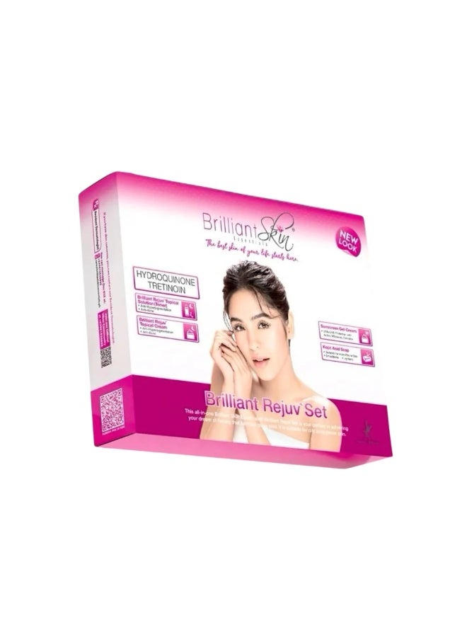 Brilliant Skin Rejuvenating Set – Whitening, Anti-Acne, and Skin Renewal Kit for Radiant Glow (4-in-1 Complete Kit) - Image 3