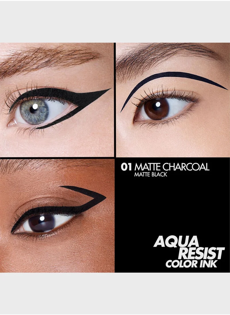 MAKE UP FOR EVER Aqua Resist Color Ink - 01 Matte Charcoal