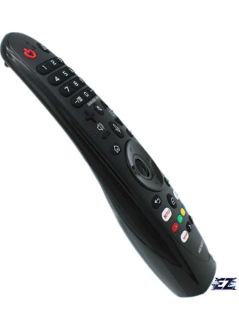 جهاز تحكم عن بعد بديل PopZa AKB75855501 AN-MR20GA لتلفاز LG الذكي 49NANO81ANA 55NANO81ANA 65NANO81ANA 49NANO81UNA 55NANO91ANA 65NANO91ANA 75NANO91ANA 86NANO91ANA 91ANA 5 NANO 81UNA مع بطارية - Image 2