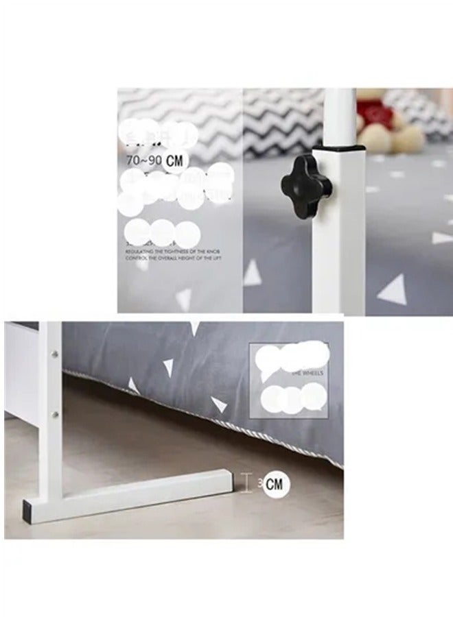بلومنغ تايم Adjustable Portable Laptop Desk white - Image 3