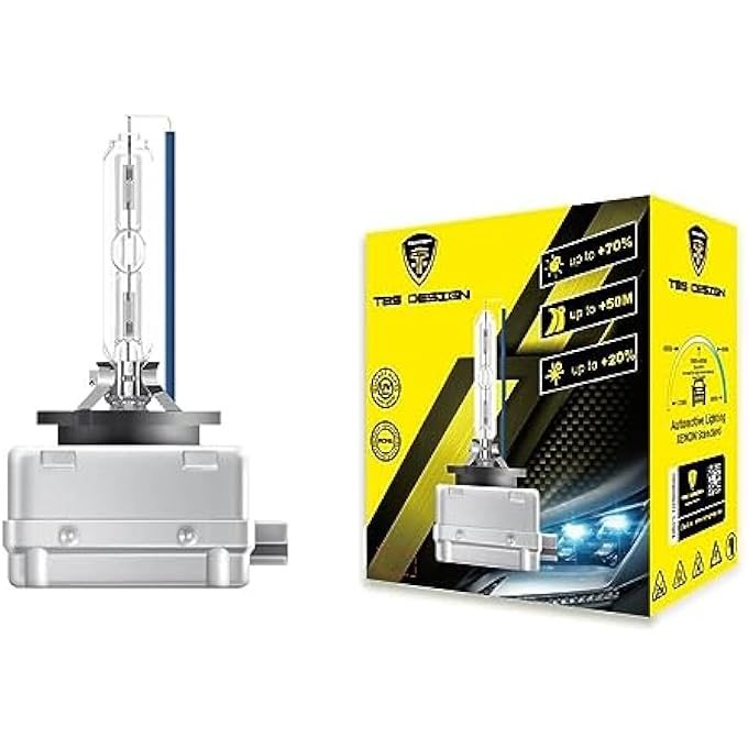 TBS DESIGN D1S Hid Xenon Bulbs High Brightness 35W 6000K Cool White Car Bulb - Image 2