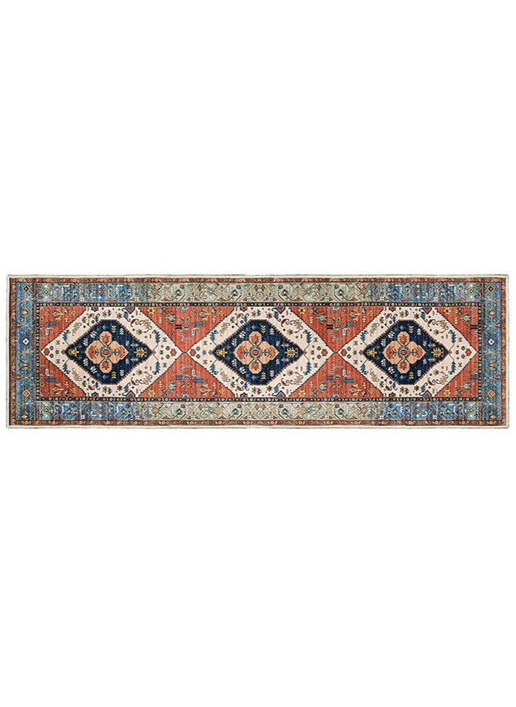 Perfii - Extra Long Bohemian Hallway Runner Rug, Carpet for Living Area Non-Slip Machine Washable Area Rug for Stairs, Rug for Hallway, Kitchen and Living Room Home Decor - Image 1