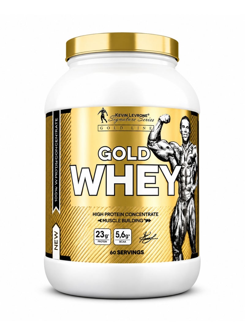 Kevin Levrone Gold Whey 2kg Chocolate Flavor, 66 Serving - Image 1