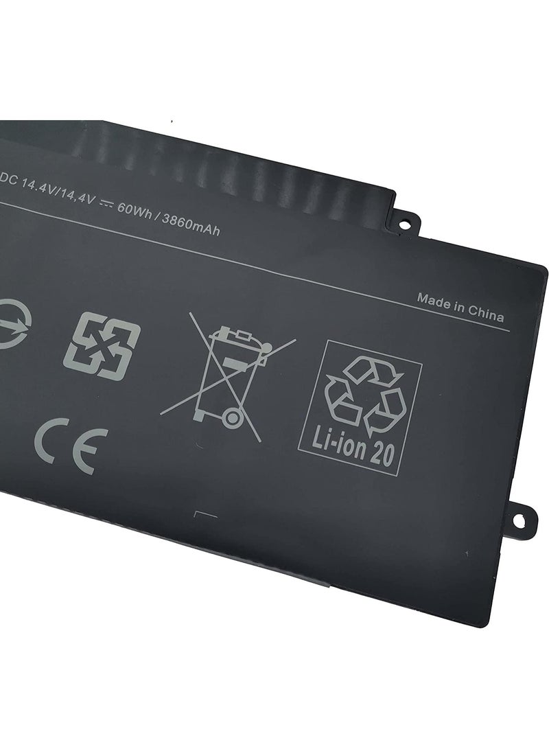 Terabyte 14.4V 60wh 3860mAh PA5189U-1BRS Battery Compatible for Toshiba Satellite RADIUS P55W P55W-B P55W-B5224 - Image 2