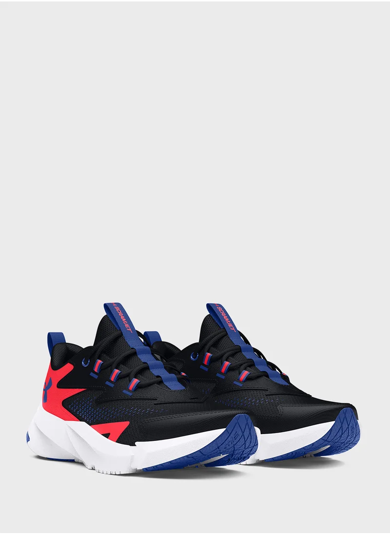 اندر ارمور Boys' Grade School Scramjet 6 Sneakers