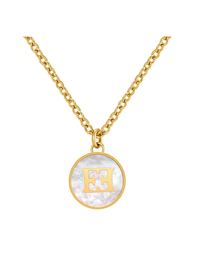 إسكادا Caroline Gold Plated Stainless Steel Necklace for Women 360mm