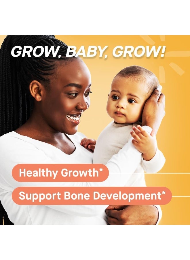 Genexa Infants’ Vitamin D Drops - 200 Servings - Promotes Healthy Growth - Organic, Gluten Free & Non-Gmo  - Image 3