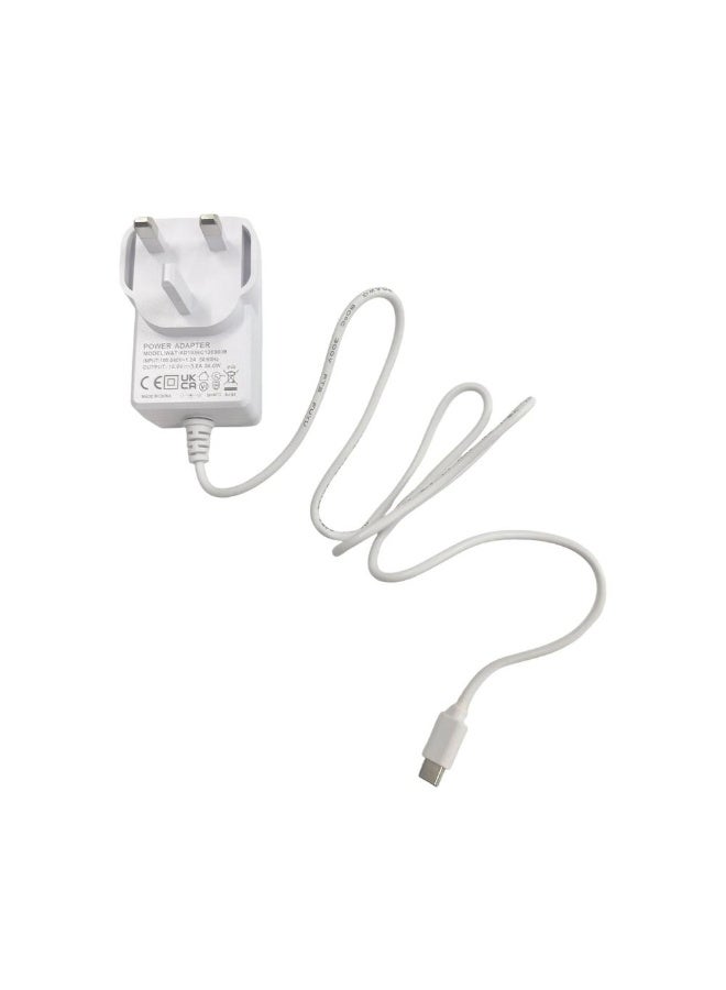 Snow Bear Type-C Fast-Charging Power Adapter Only - White - 36 W - Image 1