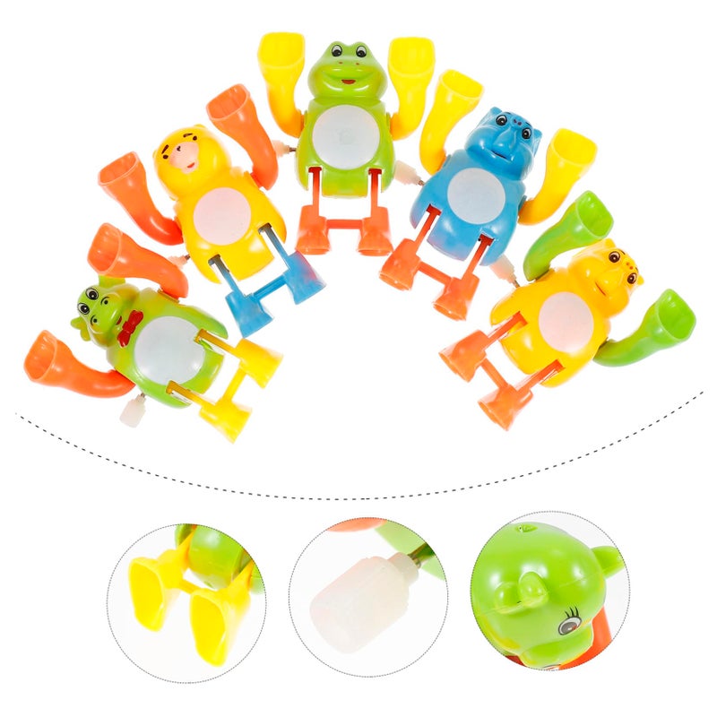 Clockwork Somersault Playthings 5 قطع نماذج حيوانات هدية للعب ديكور غرفة النوم - Image 5