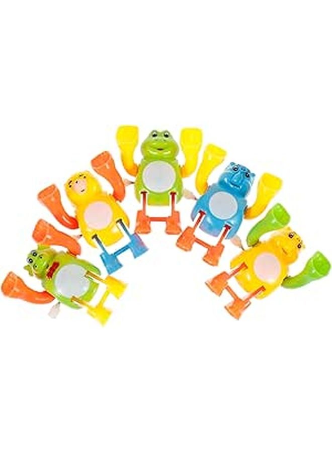Clockwork Somersault Playthings 5 قطع نماذج حيوانات هدية للعب ديكور غرفة النوم - Image 1